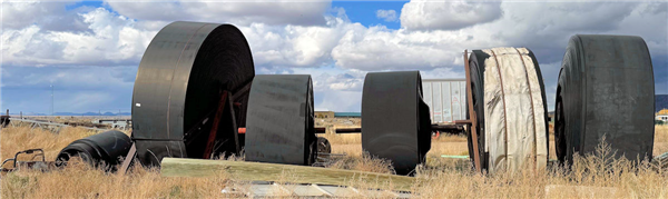 Lot Of Unused 48" Wide Goodyear Flexsteel Stacker Conveyor Belting, 3991 Ft Total)